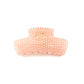 Beau - Checker Pattern Acetate Fiber Claw Clip