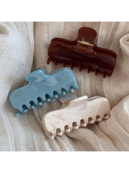 Beau - Geometric Plastic Claw Clip