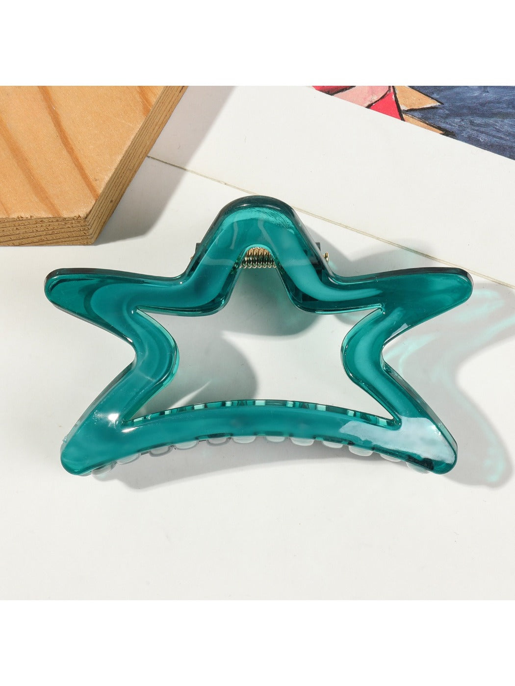 Beau - Christmas Star Shaped Jelly Hair Clips