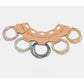 Gifty - Macaron Colored Beaded Hair Ties