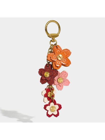 Keypus - Five-Color Cherry Blossom-Shaped Keychain