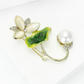 Brovia - Lotus Flower Alloy Decorative Lapel Brooch