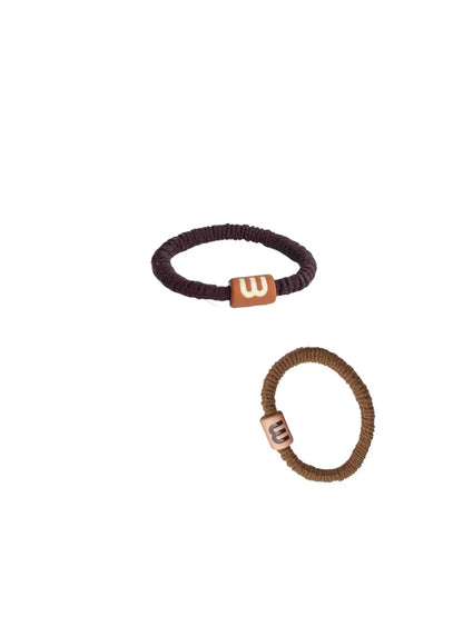 Gifty - Simple Letter M Hair Tie