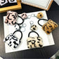 Keypus - Mini Leopard Print Bag Charm Keychain