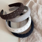 Gifty - Padded Dotted Fabric Finish Headband
