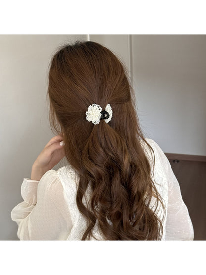 Beau - Geometric Beaded Decorative Plastic Claw Clip