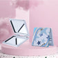 Mirroray - Glitter Star Pattern Square Folding Makeup Mirror
