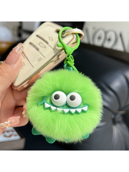 Keypus - Small Coal Ball Doll Keychain