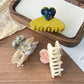 Beau - Elegant Heart Acetate Hair Clip