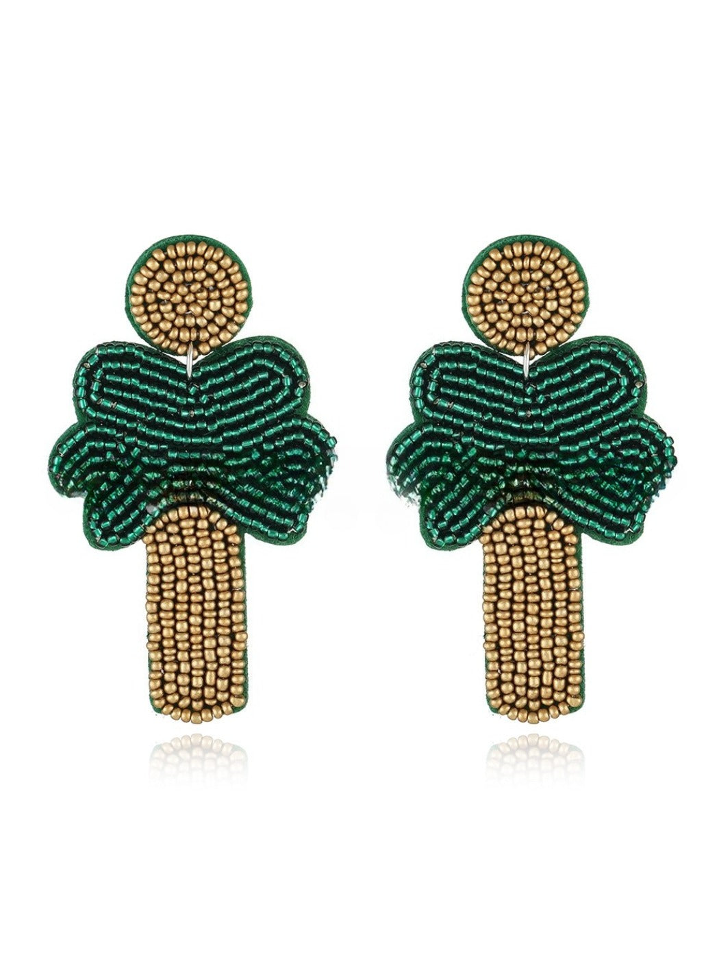 Earedge - Tropical Inspired Dangling Bead Earrings