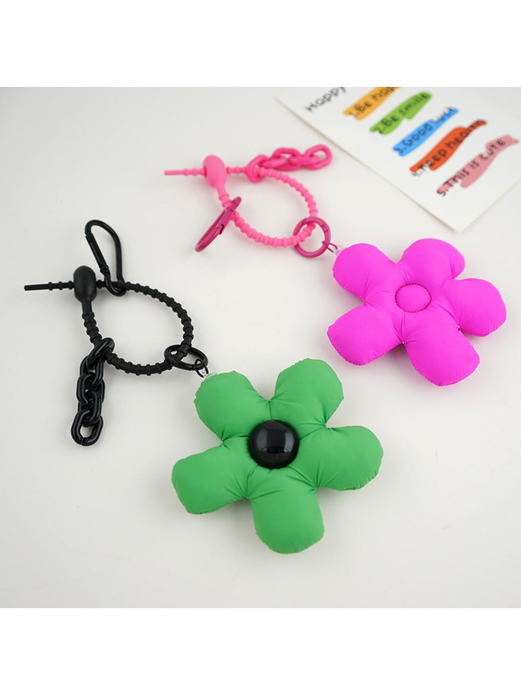 Keypus - Flower Keychain Fabric Pendant