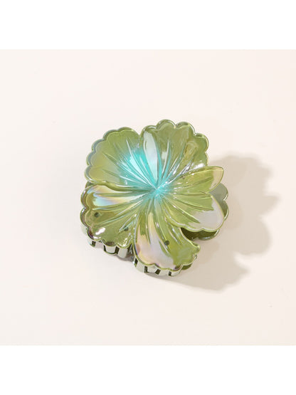 Beau - Colorful Hibiscus Shaped Hair Claw Clip