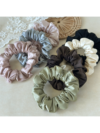 Gifty - Minimal Elastic Solid Color Hair Scrunchie