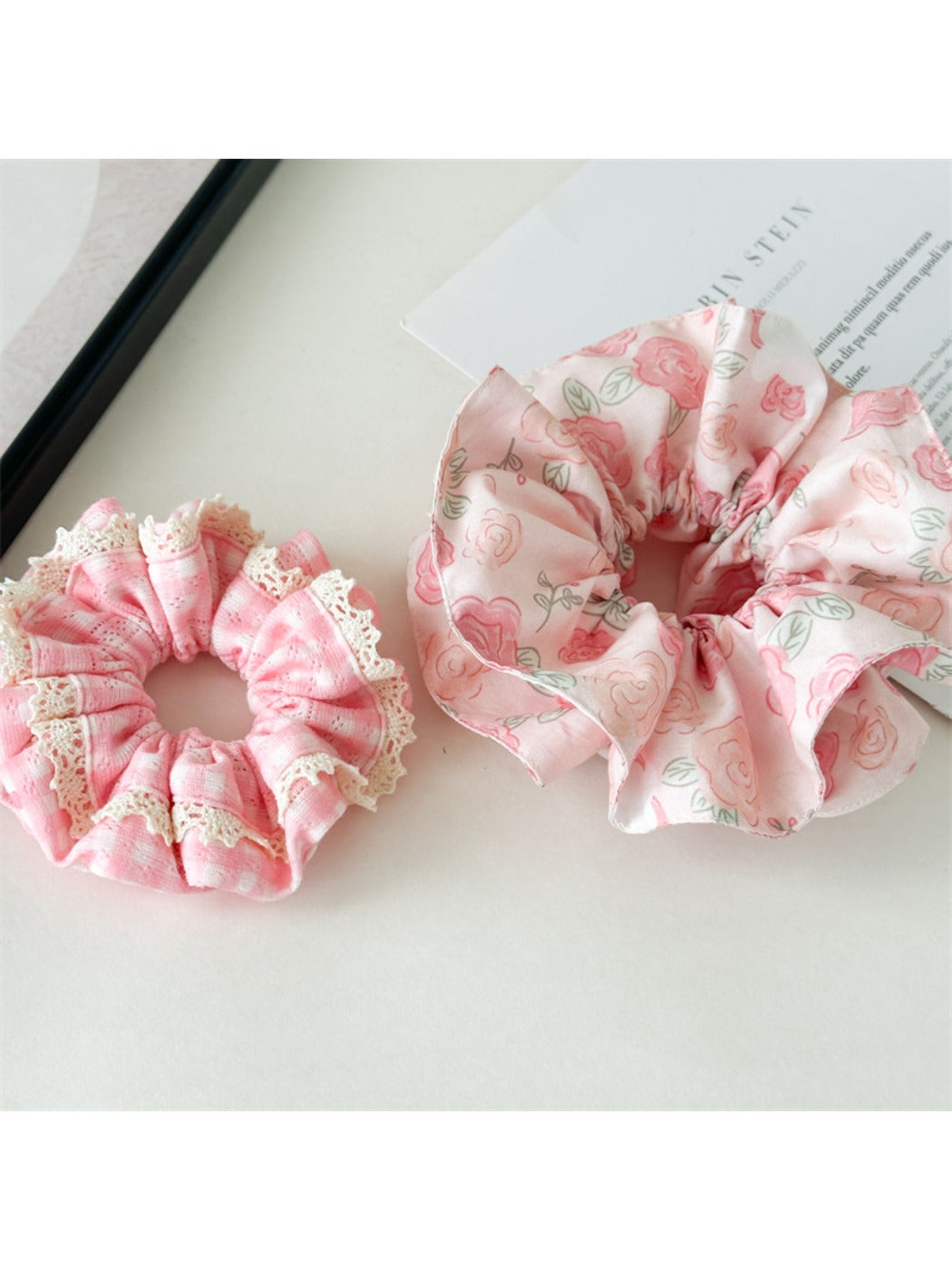 Gifty - Cute Sweet Rose Flower Hair Ties
