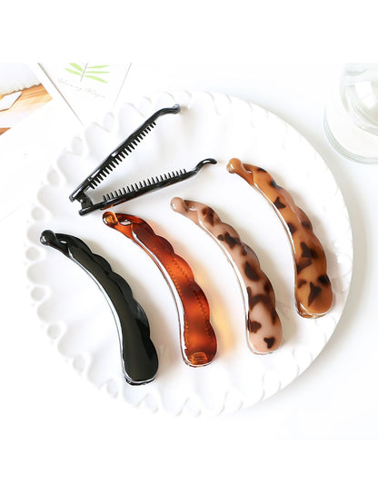 Beau - Minimalist Solid Color Banana Clip