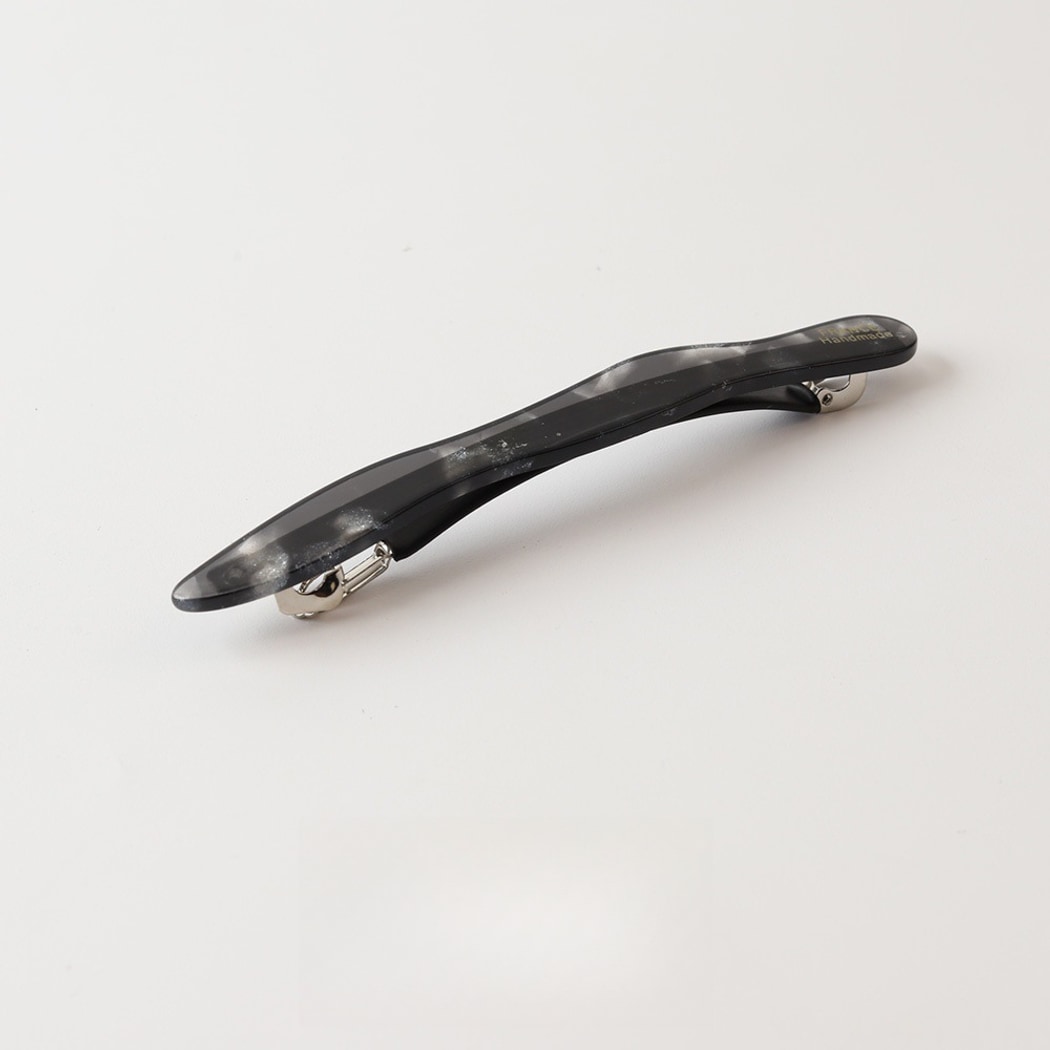 Beau - Elegant Marbled Print French Barrette