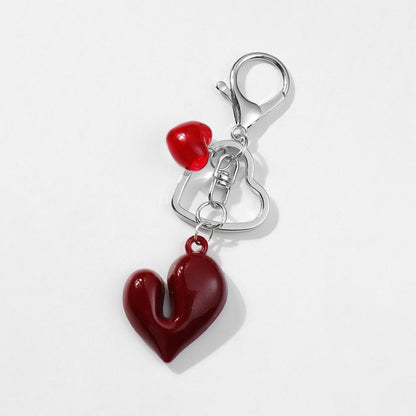 Keypus - Decorative Heart and Bow Keychain