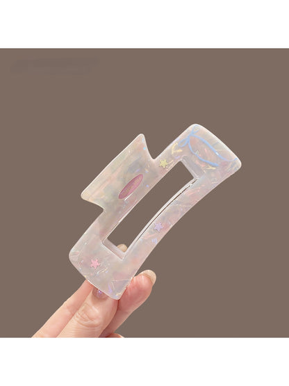 Beau - Sweet Style Transparent PVC Hair Claw Clip