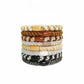 Gifty - Twill Twisted-Shaped Hair Tie Set