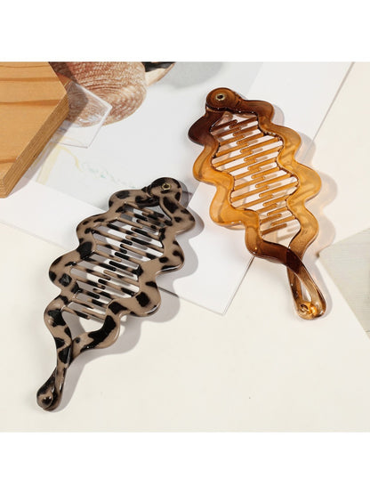 Beau - Wave Shape Hair Clips