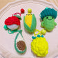 Keypus - Crochet Fruit Vegetable Keychain