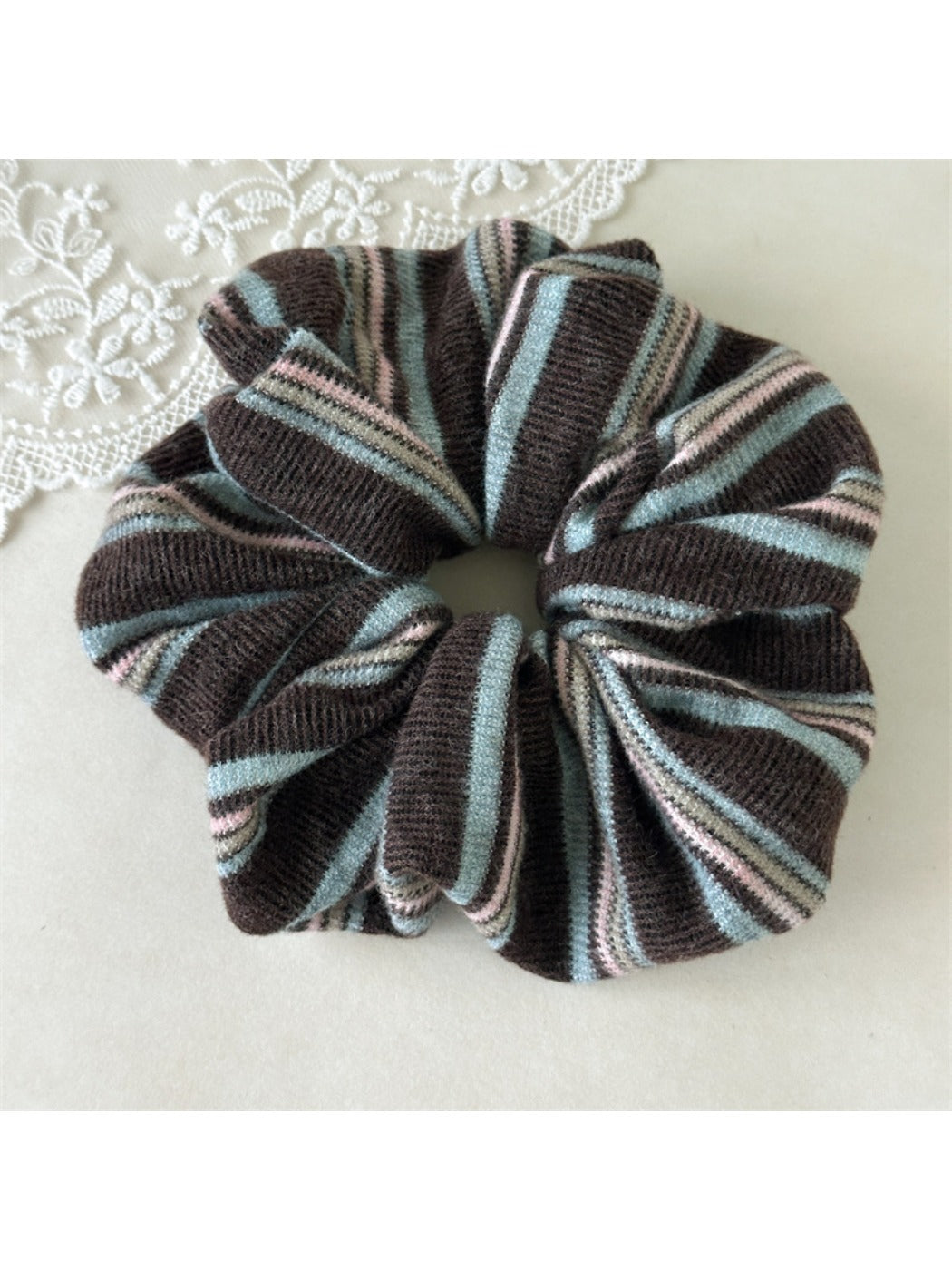 Gifty - Striped Personality Hair Ties