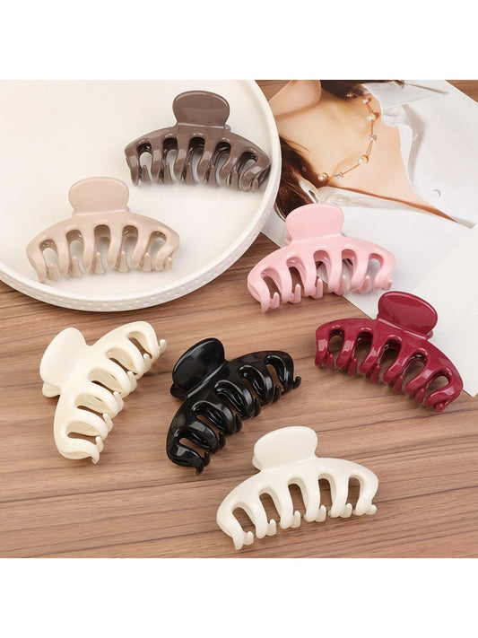 Beau - Elegant Pumpkin Shaped Hair Claw Clip