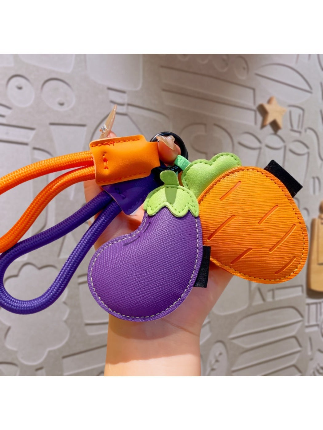 Keypus - Cartoon Vegetable Series Keychain