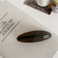 Beau - Brown Oval Hair Clip