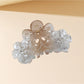 Beau - Gradient Three Flowers Plastic Claw Clip