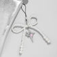 Keypus - Sweet Decorative Bow Beaded Keychain