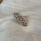 Beau - Floral Pattern Fabric Hair Clip