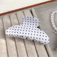 Beau - Solid Color Polka Dot Claw Clip