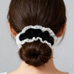 Gifty - Elegant Muted Ruffle Trim Scrunchie