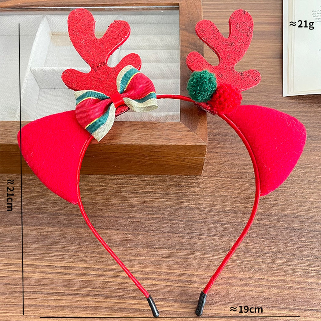 Gifty - Christmas Tree and Antler Holiday Headband