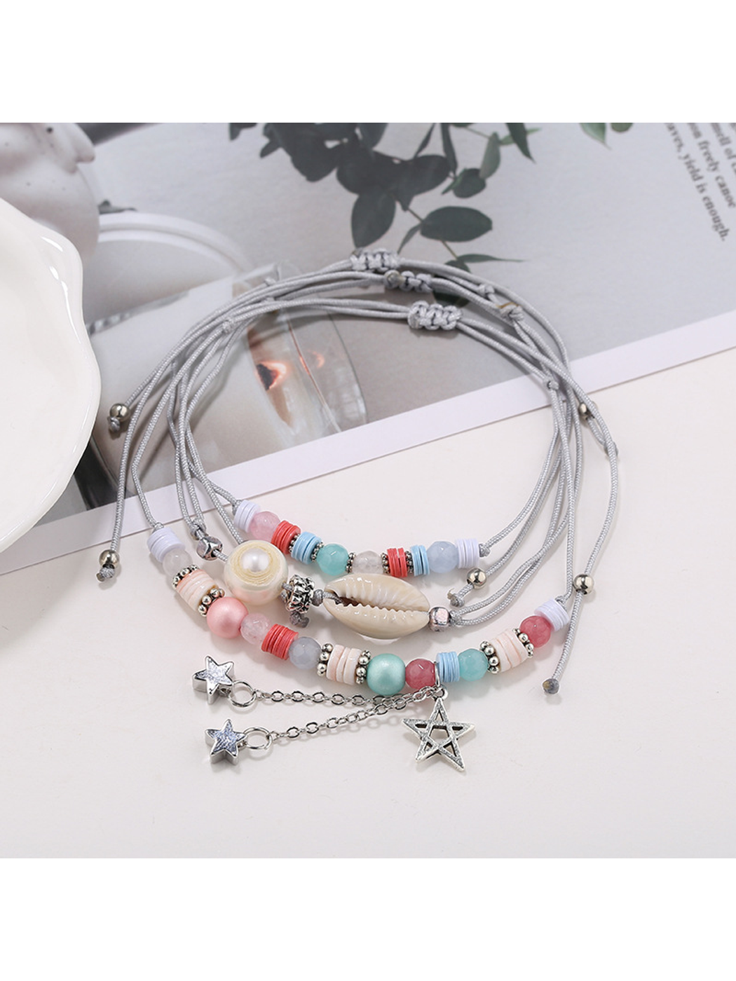 Lovra - Bohemian Layered Beaded Bracelet