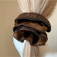 Gifty - Fall Winter Leopard Print Hair Scrunchie