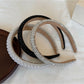 Gifty - Modern Minimalist Rhinestone Detail Padded Headband