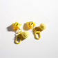 Keypus - Yellow Smiley Face Keychain