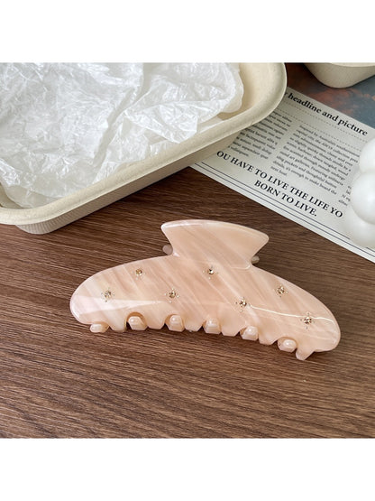 Beau - Macaron Half Moon Hair Claw Clip