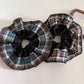 Gifty - Minimalist Vintage Plaid Scrunchie