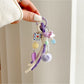 Keypus - Sweet Heart Tassel Beaded Key Ring Keychain