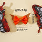 Beau - Halloween Sequin Batwing Bow Hair Clip
