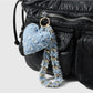 Keypus - Y2K Heart Chain Detail Polyester Keychain