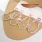 Keypus - Plastic Bead Heart Accent Phone Hanging Charm