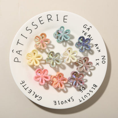 Beau - Pastel Petal Flower Hair Accessory Claw Clip