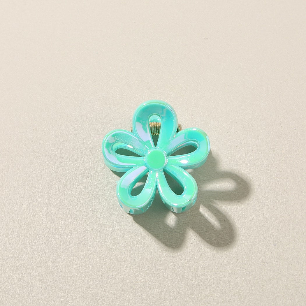 Beau - Glossy Floral PS Hair Accessory Claw Clip