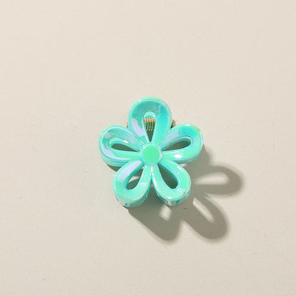 Beau - Glossy Floral PS Hair Accessory Claw Clip