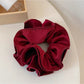 Gifty - Spring Retro Solid Colored Scrunchie