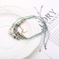 Lovra - Bohemian Beaded Alloy Strand Bracelet
